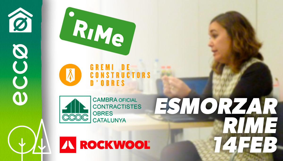 Esmorzar RIME del gremi de constructors de Barcelona. Febrer 14