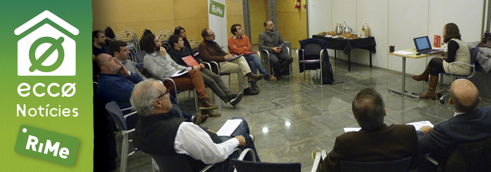 Esmorzar RIME del gremi de constructors de Barcelona. Febrer 14